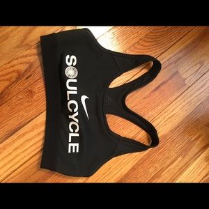 Black SoulCycle Nike Sport Bra